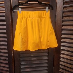 Sunny Yellow Skater Skirt